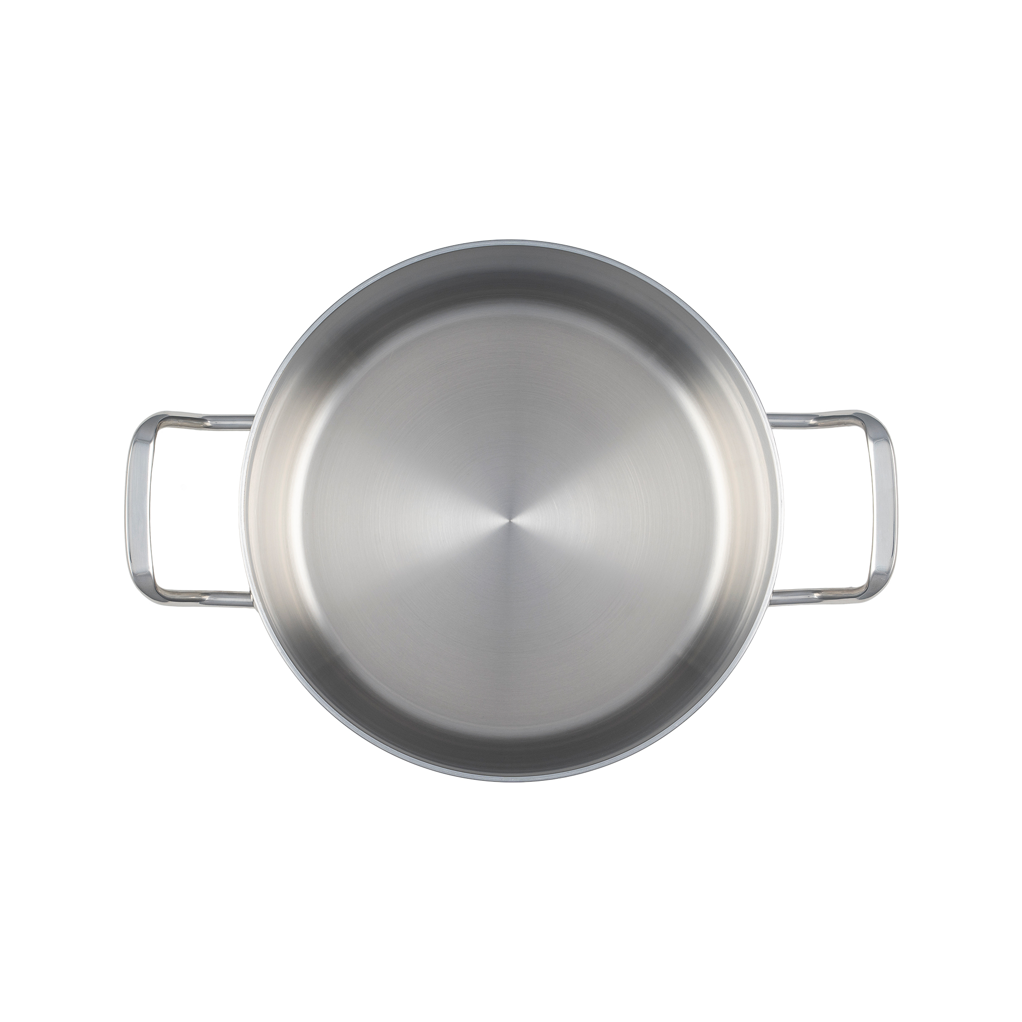 Heirol Gryta med Lock Steely Classic Triply 24 cm, 5,5 liter