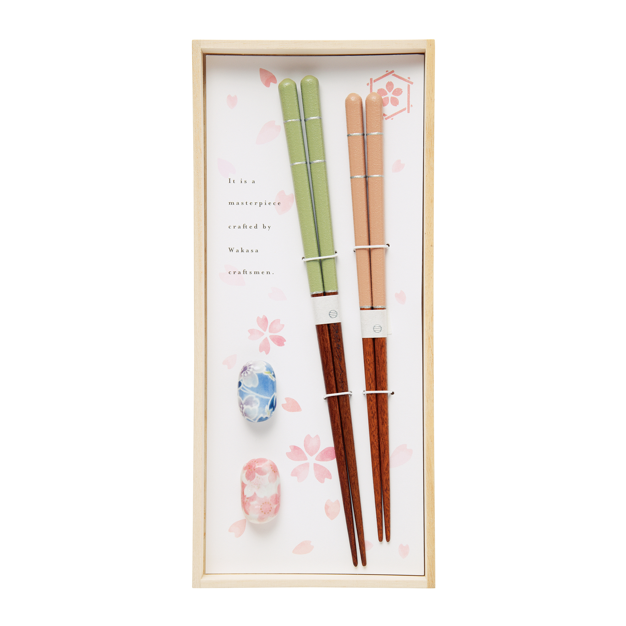 Kawai Gåvoset Ätpinnar och Pinnstöd Vår