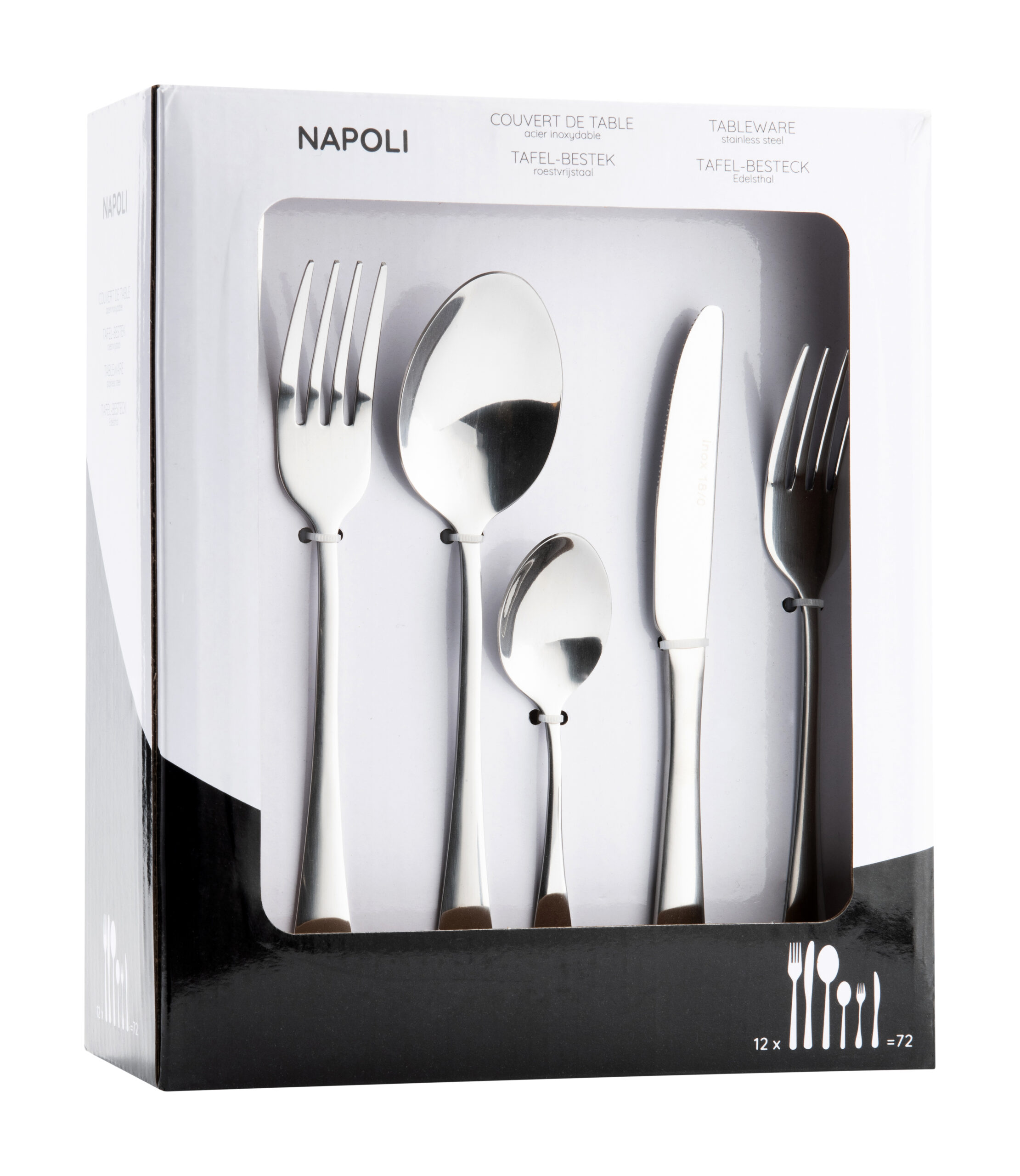 Eternum Bestickset Napoli Rostfritt Stål 72 delar