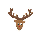 Birkmann Pepparkaksform Renhorn Rostfritt Stål 8,5 cm