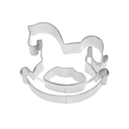 Birkmann Pepparkaksform Gunghäst Rostfritt Stål 7 cm