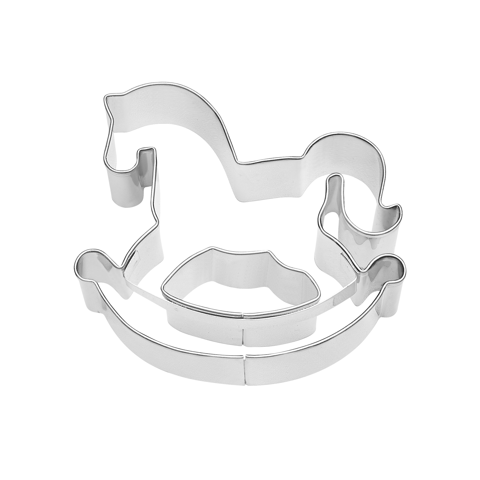 Birkmann Pepparkaksform Gunghäst Rostfritt Stål 7 cm