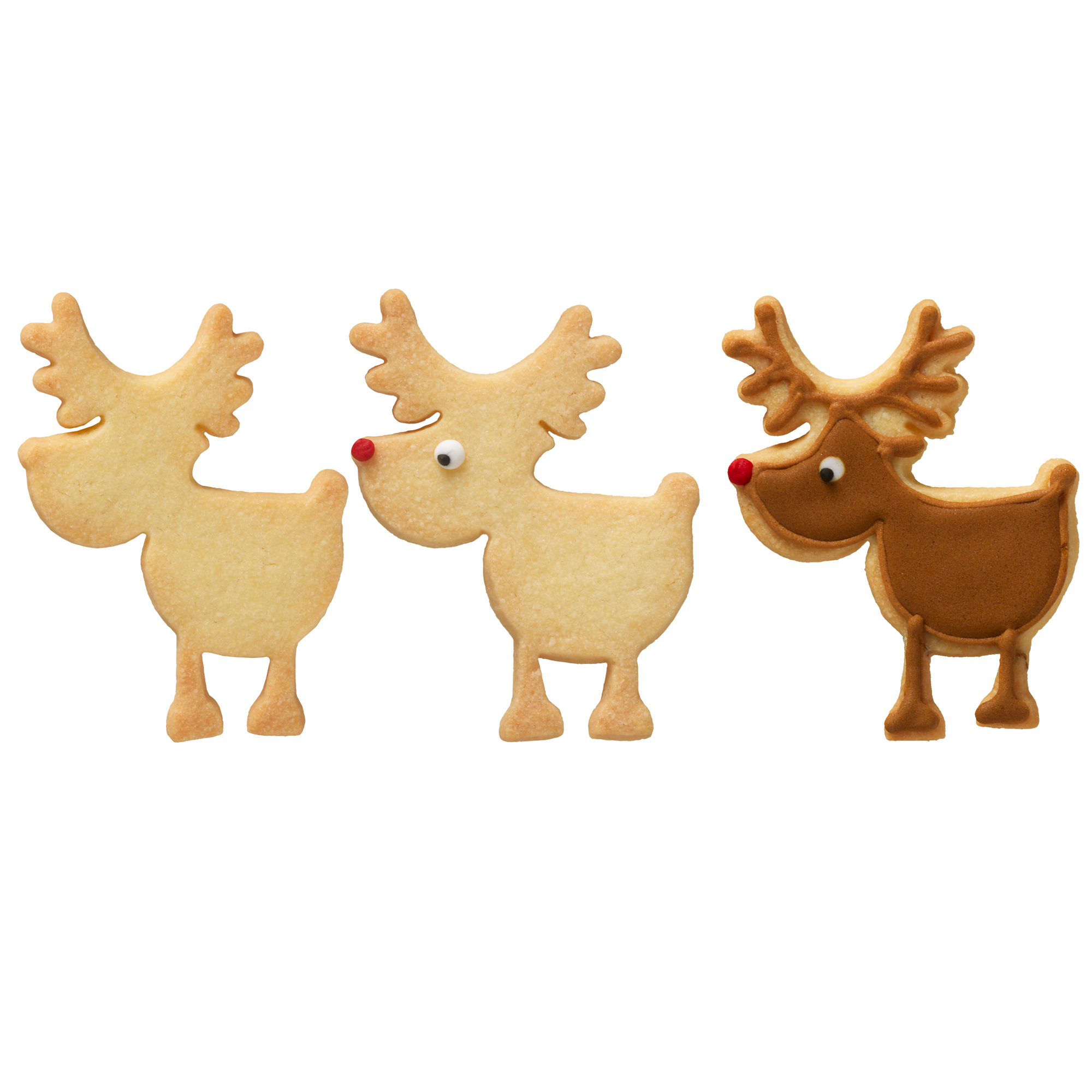 Birkmann Pepparkaksform Rostfritt Stål Rudolf 9 cm