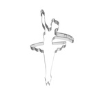 Birkmann Pepparkaksform Ballerina Rostfritt Stål 12,5 cm