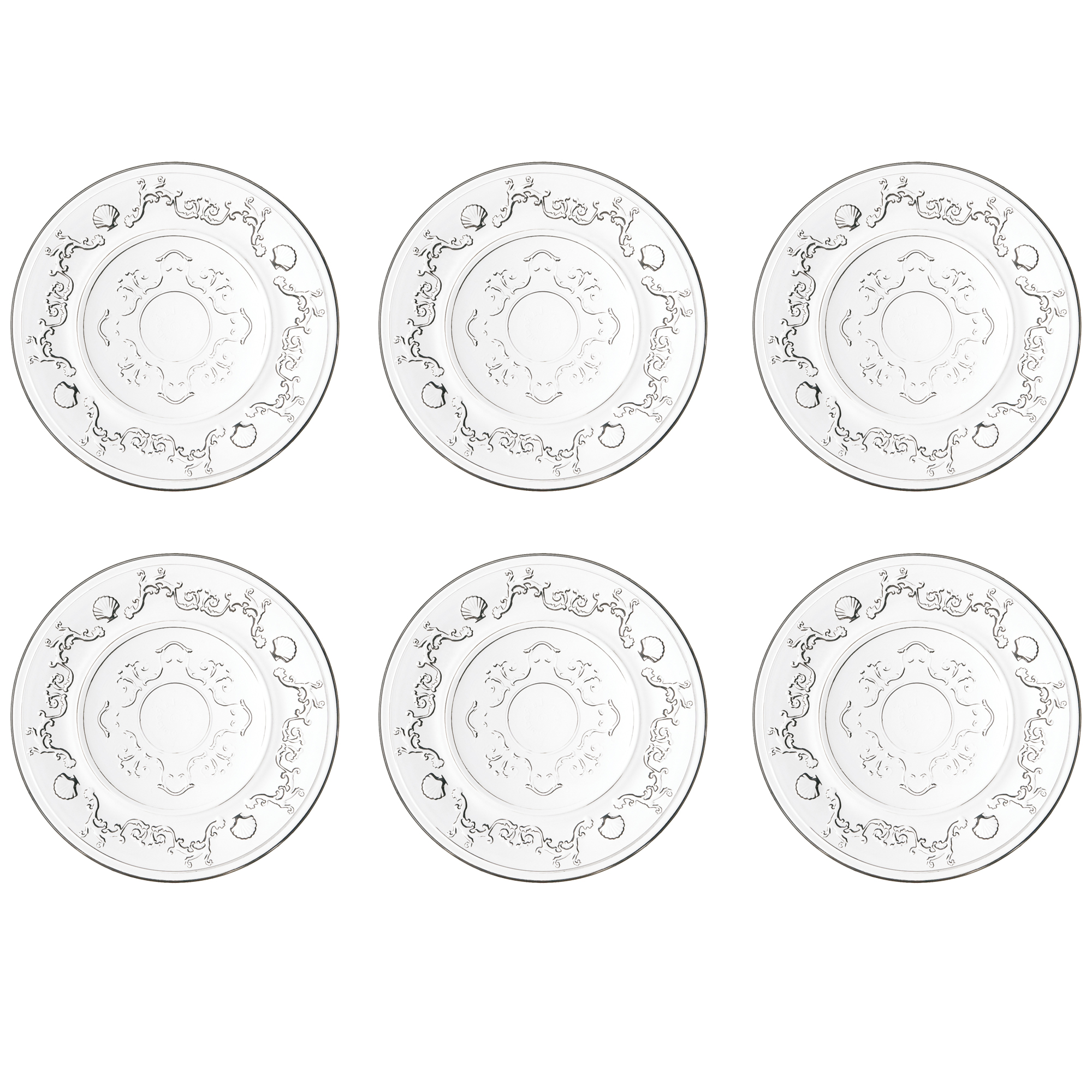 La Rochère Assiett Versailles 6 st