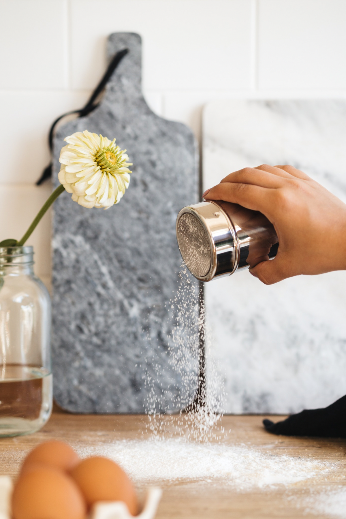 Heirol Sockerströare med nätlock 6,5 cm