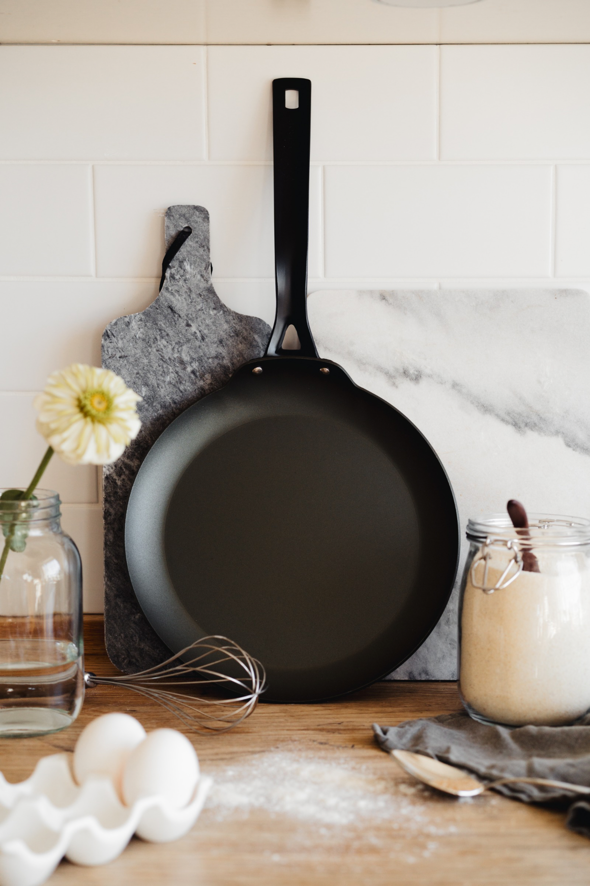 Heirol Crêpepanna Blacksteel 28 cm