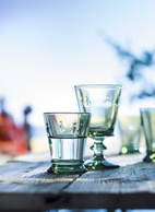 La Rochère Vattenglas Abeille Smaragdgrön 6 st