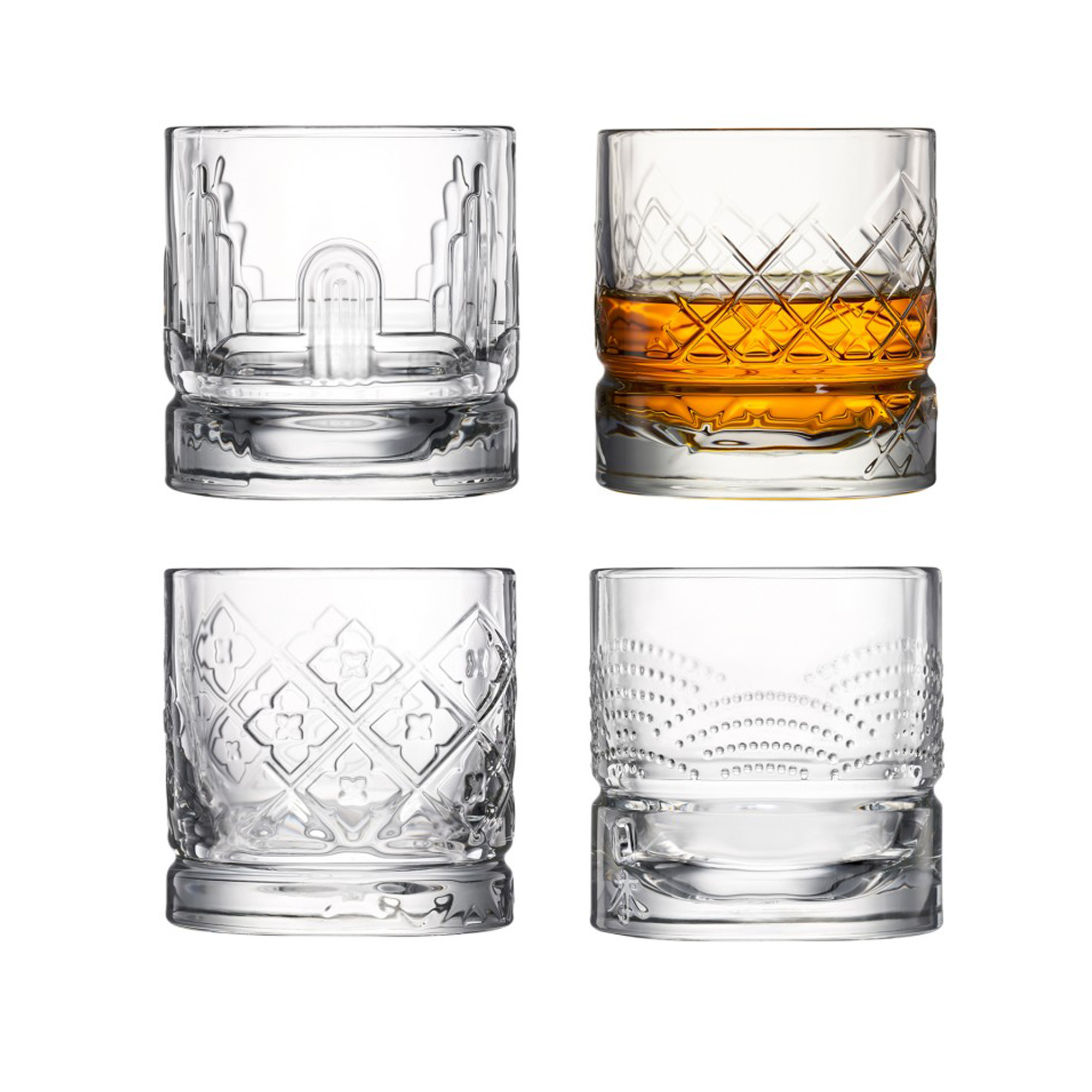 La Rochère Whiskeyglas Dandy Gåvoset 4 st