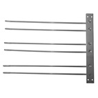 Hippie de Luxe Glashängare 12 Glas Silver Tak