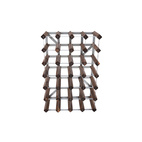 Vinställ 30 Flaskor Monterat Mörkt Trä