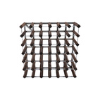 Vinställ 42 Flaskor Omonterat Mörkt Trä