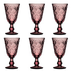 La Rochère Wine Glass Lyonnais Amethyst, 6 pcs