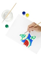 Målerikit Paint by number Le Petit dejeuner