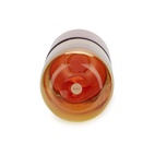 Flaska o Glas Piller, Röd/Gul glas 500 ml