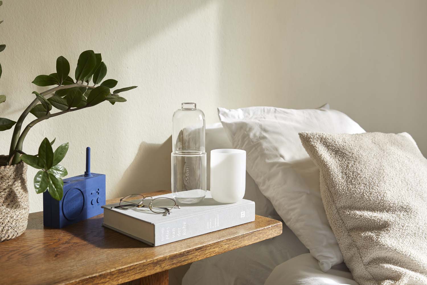 Flaska o Glas Piller, Vitt glas 500 ml