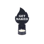 Ljushållare med budskap, Moods, Svart