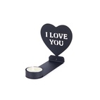 Ljushållare med budskap, Moods, Svart