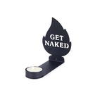 Ljushållare med budskap, Moods, Svart