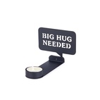 Ljushållare med budskap, Moods, Svart