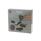 Ljushållare med budskap, Moods, Svart