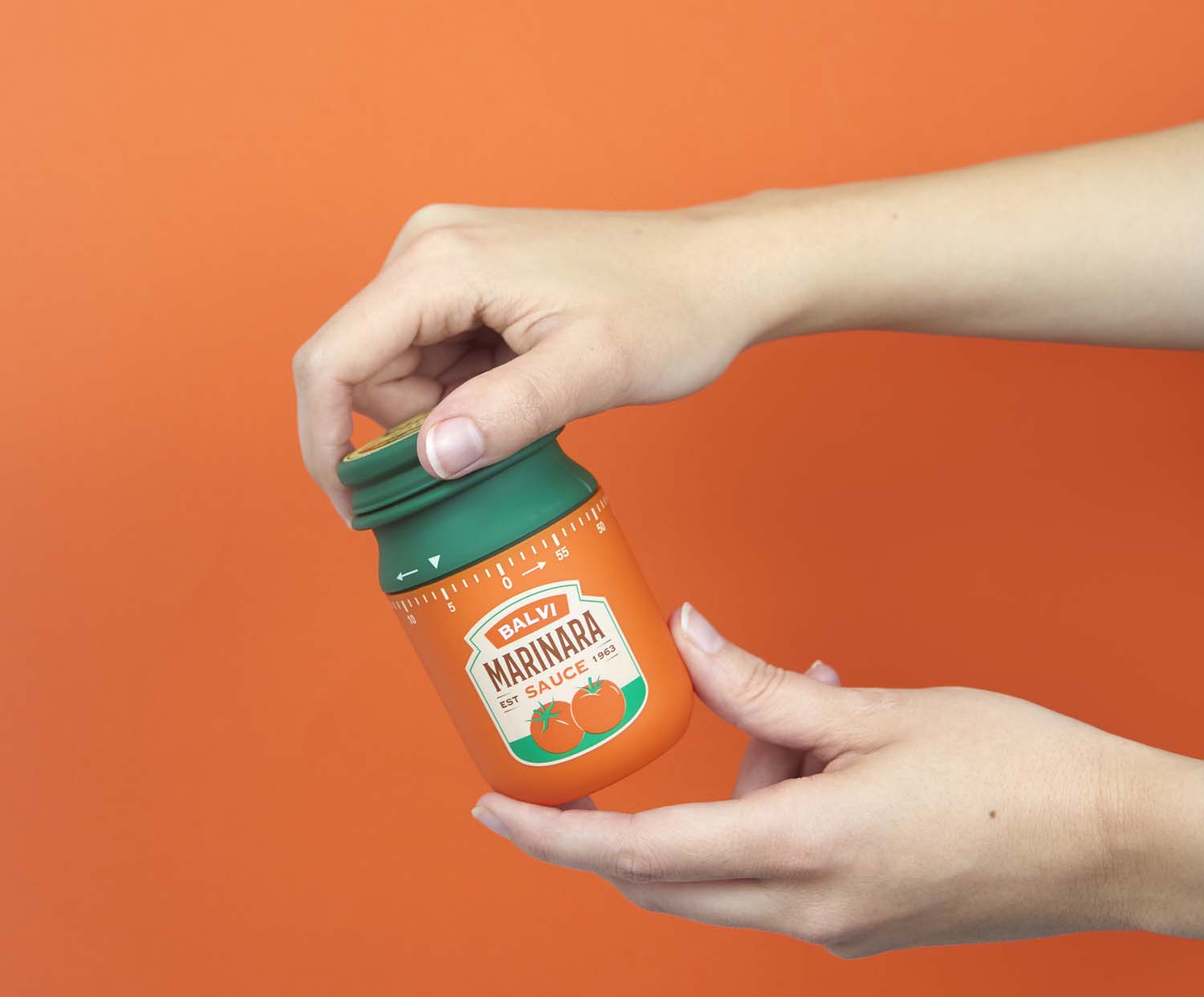 Kitchen timer marinara sauce