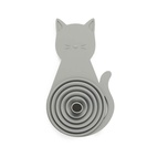 Funnel Meow, Grey Silicone