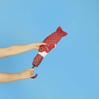 Paraply Koi, Röd
