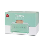 Smörbehållare med lock Toasty,  Grön