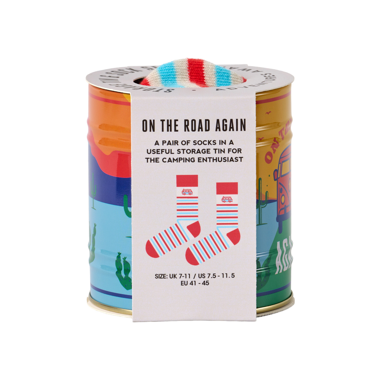 Strumpor i en burk - Camping