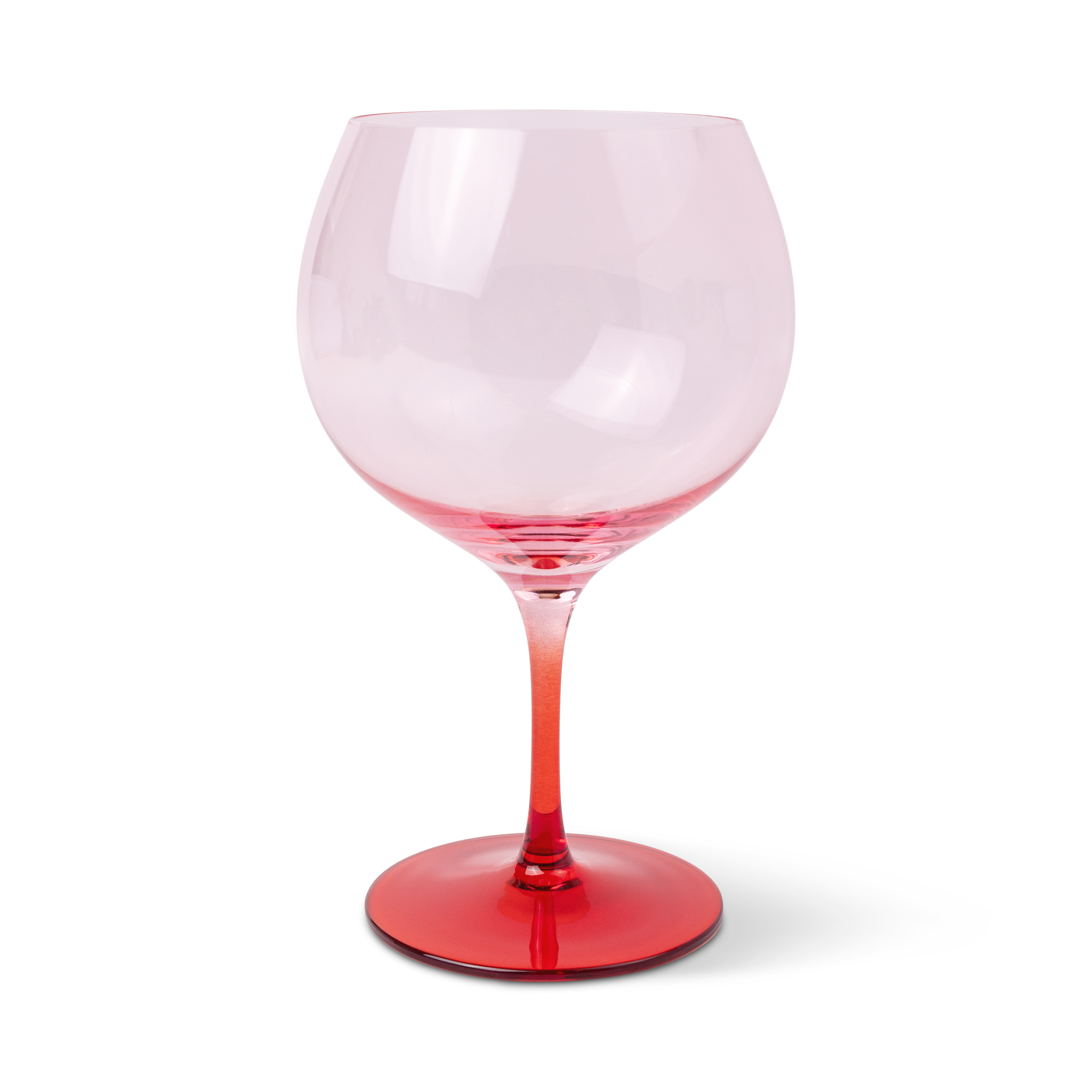 The Charlie Copa Glass - Set of Two - Blush + Cherry