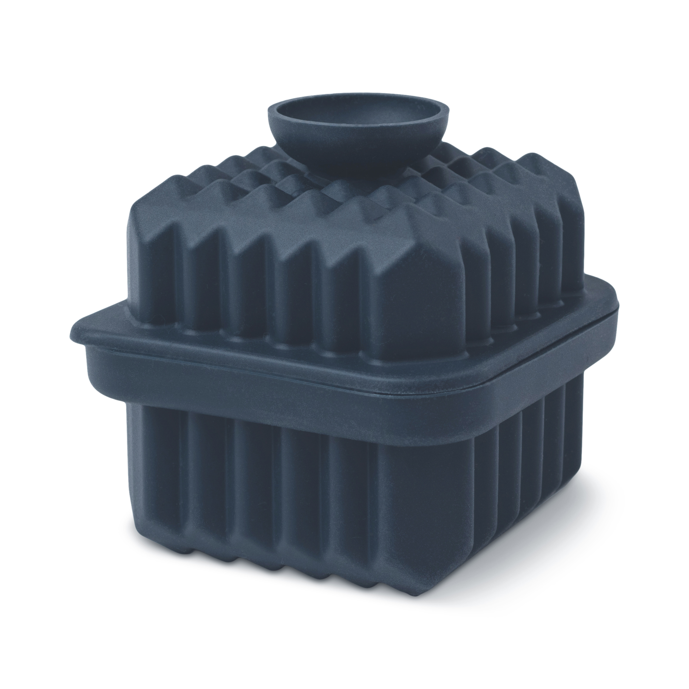 The Brock Faceted Ice Mould - Navy