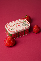 Doftljus i plåtask Bistro- Jordgubb