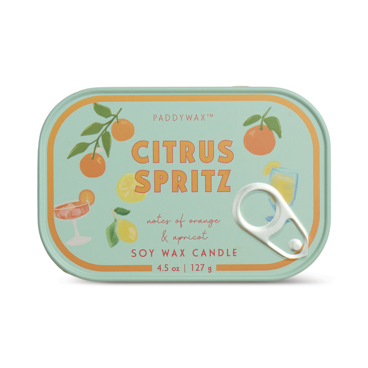 Doftljus i plåtask Bistro- Citrus Spritz
