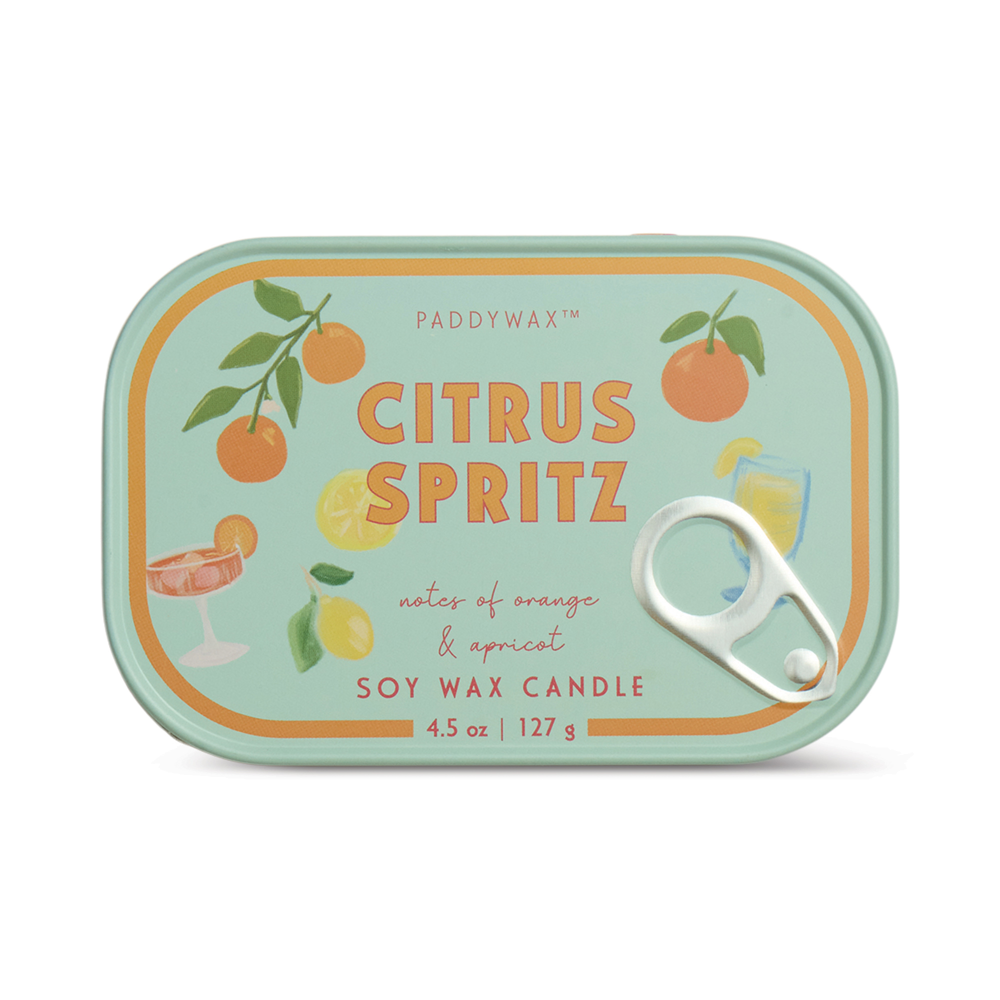Doftljus i plåtask Bistro- Citrus Spritz
