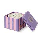 Doftljus Charmed Horseshoe  226 g- Svart Glas med lock i keramik - Tabac & Pine