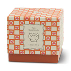 Doftljus Tulpan i tonat glas - Rosa /mörkorange  - Cactusflower