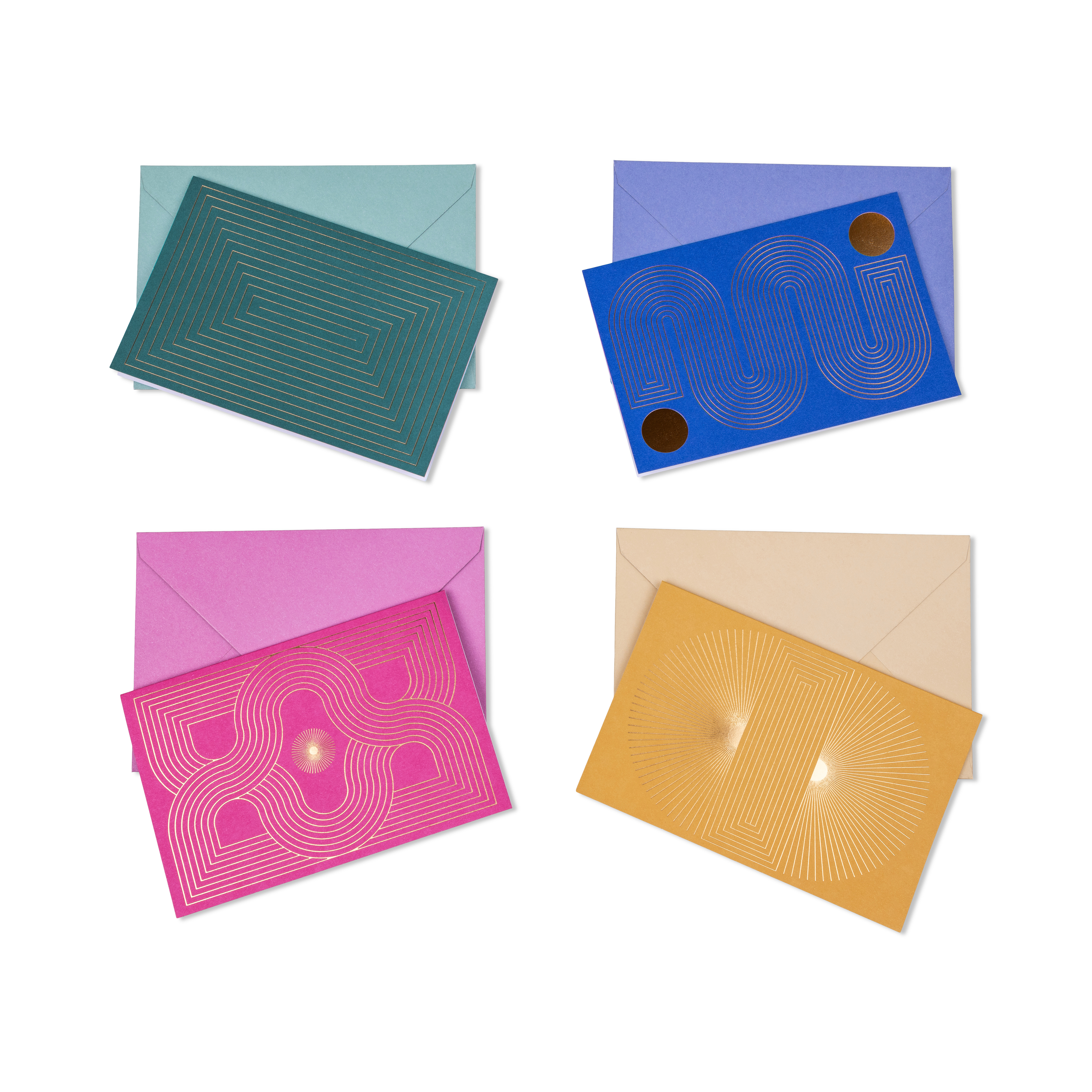 Radiant Notecards - Set of 16 Assorted