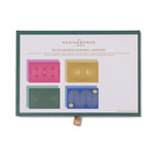 Brevkort Radiant - Set med 16 kort i 4 motiv