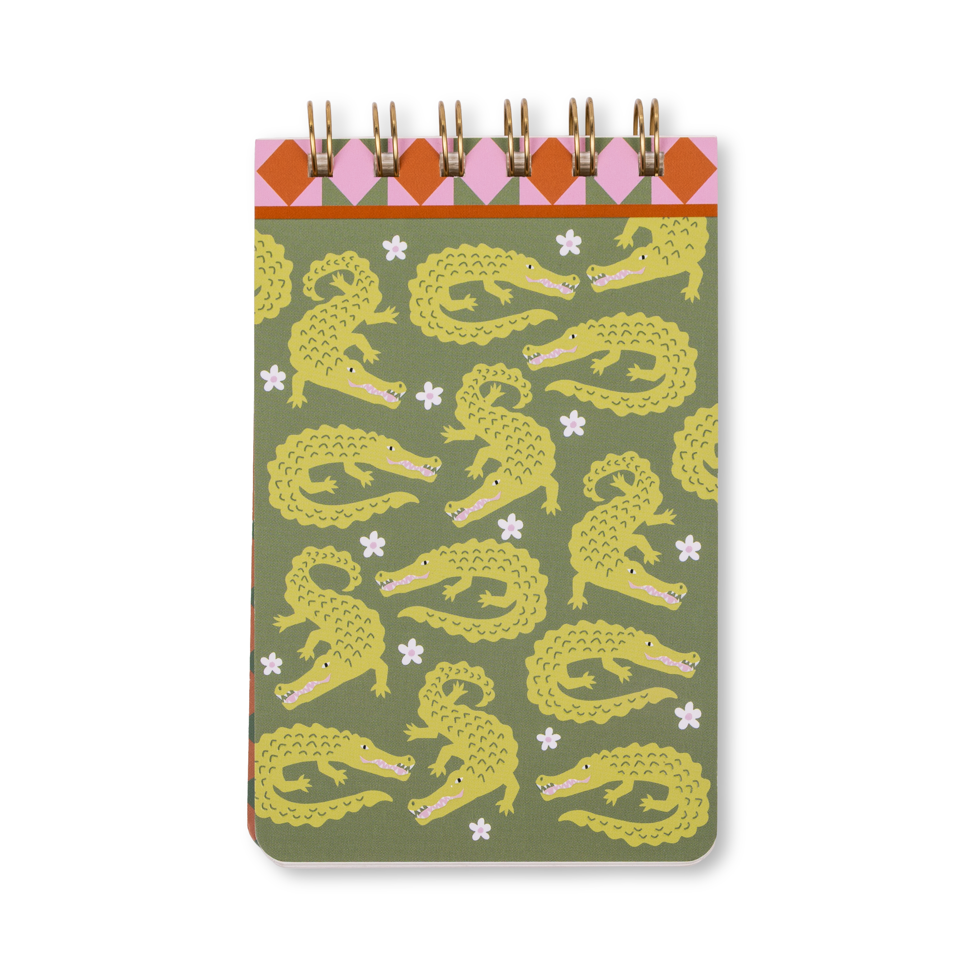 Adopo Twin Wire Notepad - Crocodile