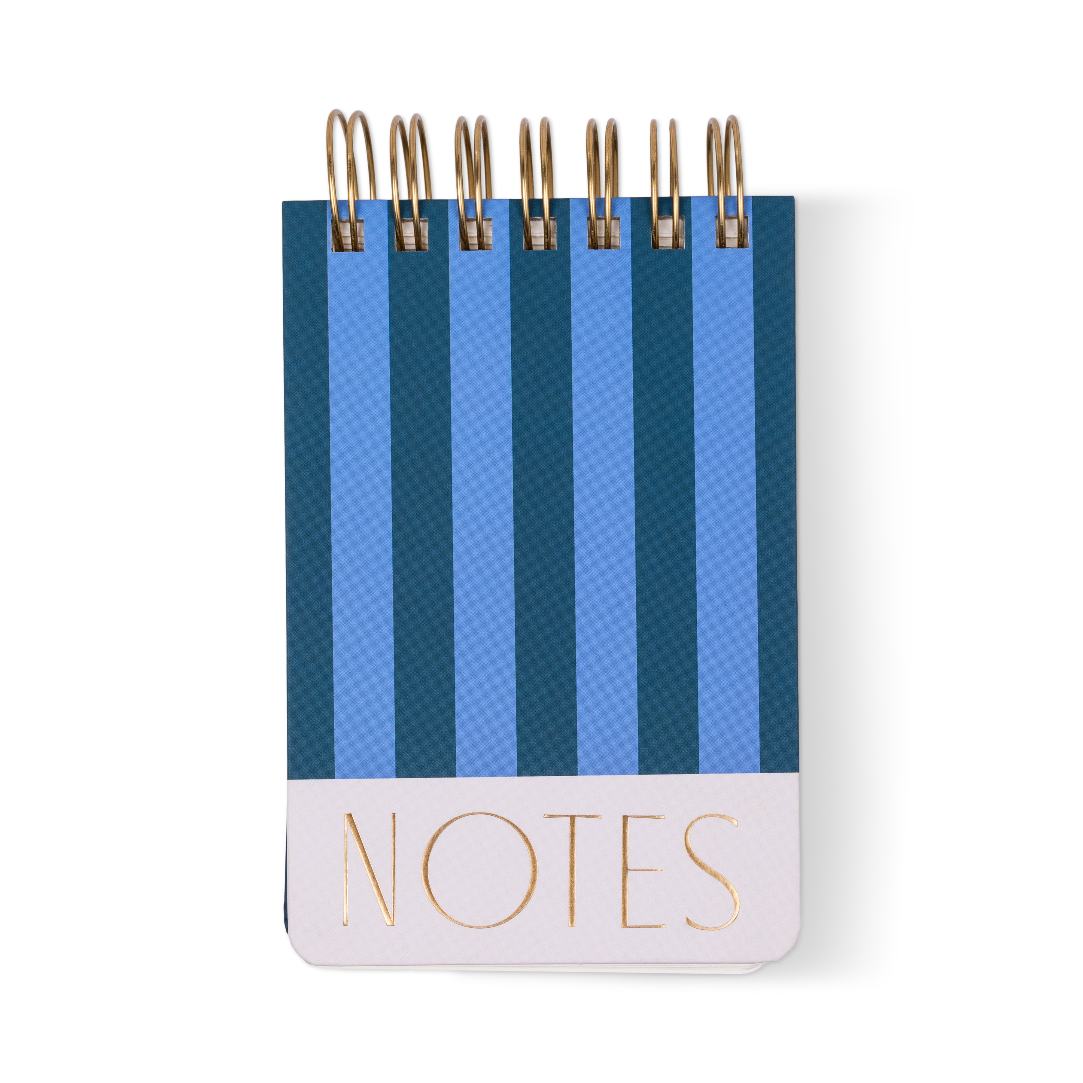 Twin Wire Chunky Notepad - Blue + Navy