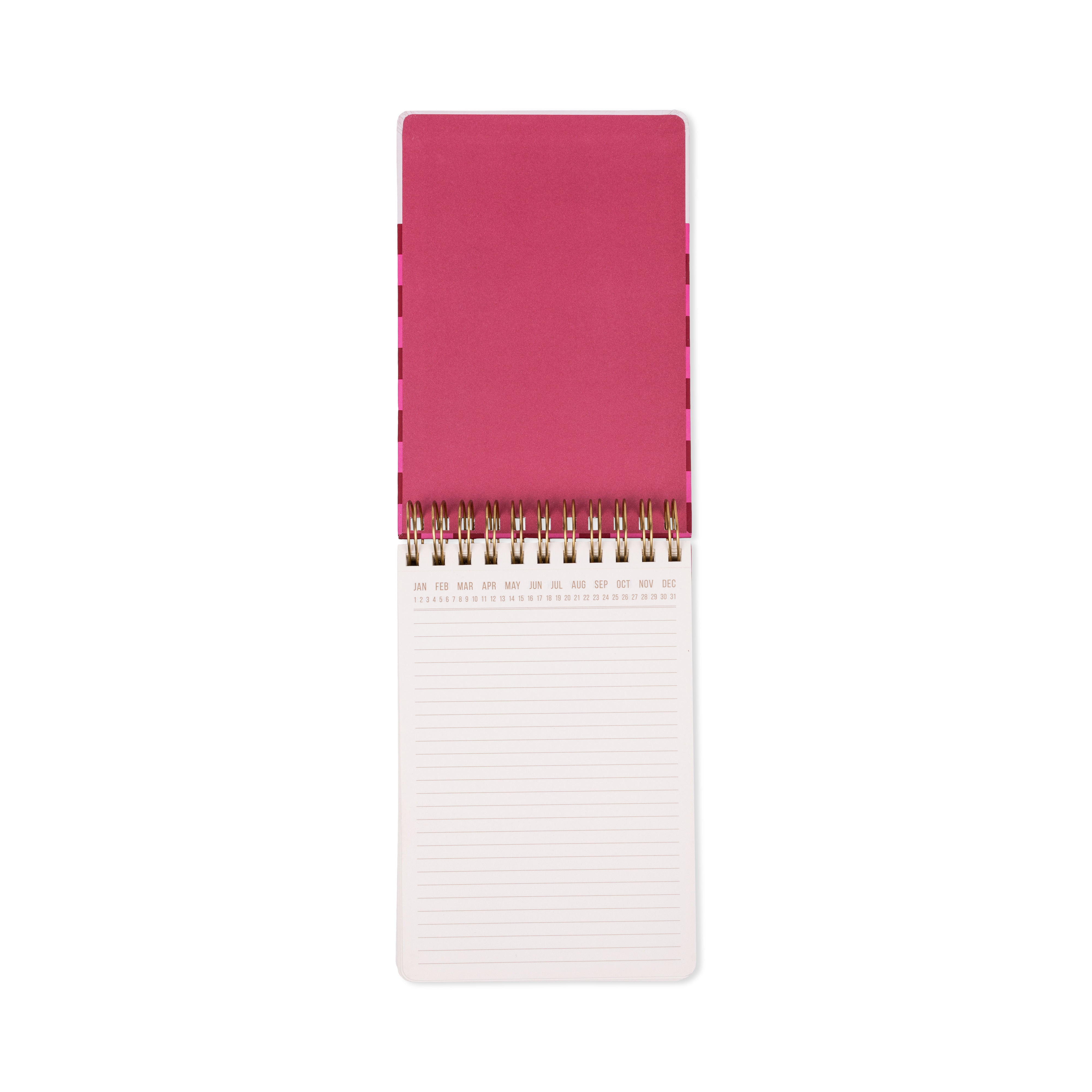 Large Chunky Notepad - Burgundy + Pink