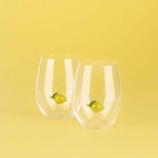 Dricksglas Botanical, Citron, set med 2
