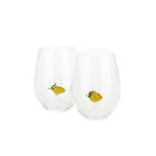 Dricksglas Botanical, Citron, set med 2