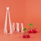 Dricksglas Botanical, Körsbär , set med 2