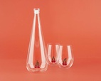 Dricksglas Botanical, Körsbär , set med 2