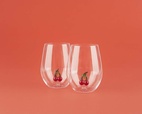 Dricksglas Botanical, Körsbär , set med 2