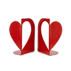 Bokstöd Dubbelt  Rött hjärta