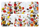 Coaster set 6p Tulips