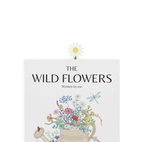 Bokmärke Blomma, Prästkrage, Vit